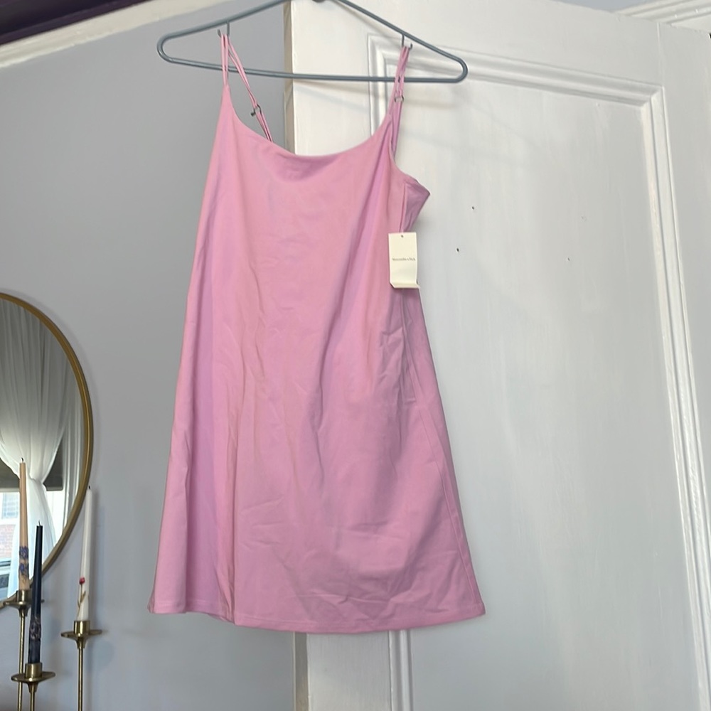 NWT PINK ABERCROMBIE WORKOUT DRESS